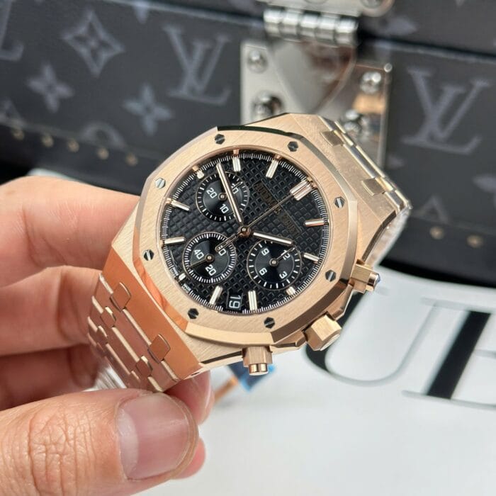 オーデマピゲロイヤルオークコピー クロノグラフ26240OR.OO.1320OR.06 APS工場 - 画像 (1)